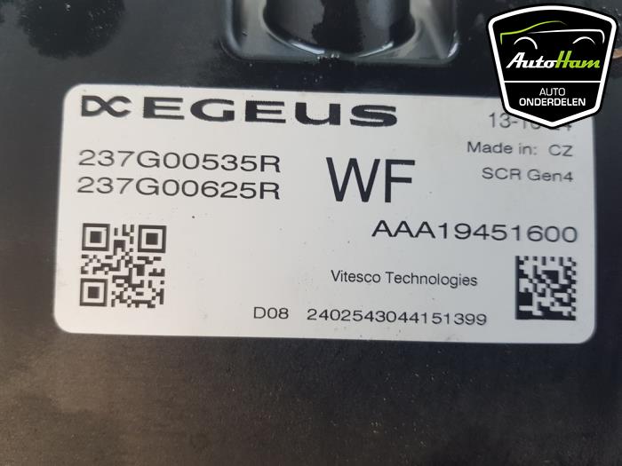 Adblue Computer van een Mercedes-Benz Citan (420.6) 1.5 110 CDI 2024