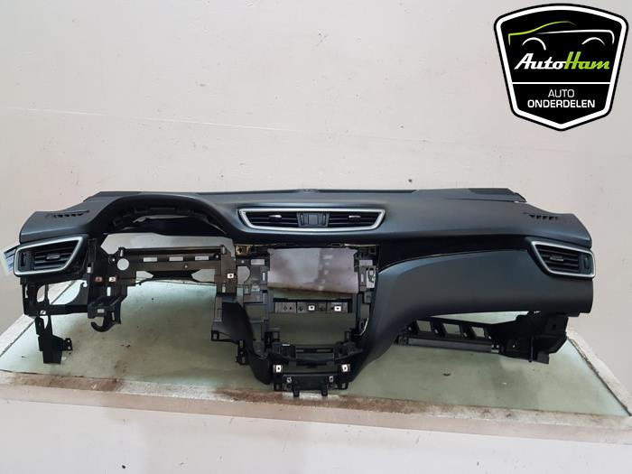 Airbag Set+Module van een Nissan Qashqai (J11) 1.3 DIG-T 160 16V 2019
