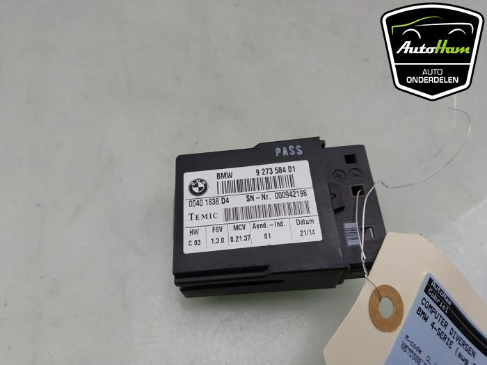 Gebruikte Computer Diversen BMW 4 serie (F32) 435d xDrive 3.0 24V Prijs € 25,00 Margeregeling aangeboden door AutoHam