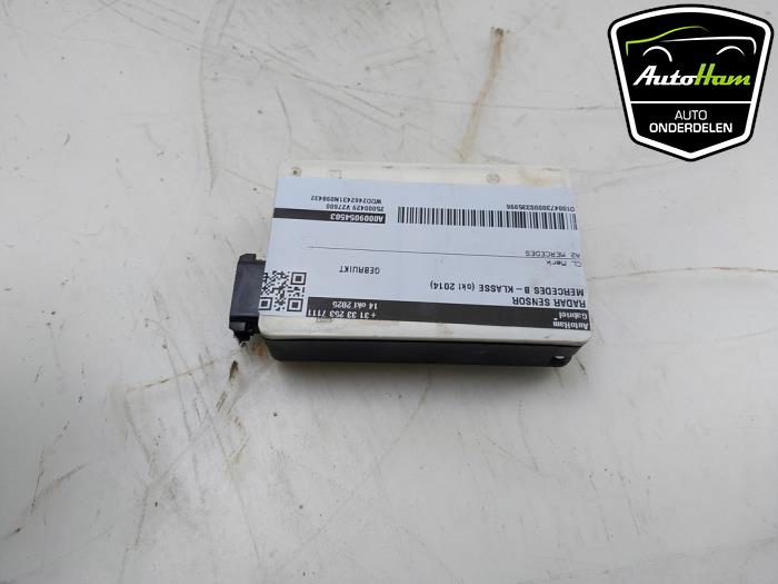 Side assist sensor van een Mercedes-Benz B (W246) 1.6 B-200 BlueEFFICIENCY Turbo 16V 2014