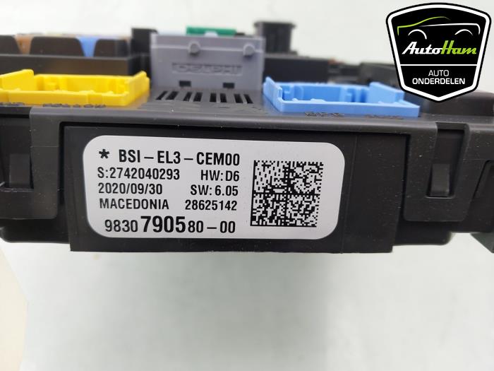 Computer Body Control van een Opel Vivaro 2.0 CDTI 122 2020