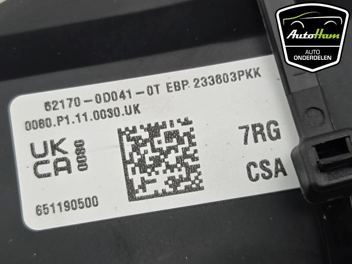 Airbag hemel rechts van een Toyota Yaris Cross (PB1/PJ1) 1.5 12V Hybrid 115 2023