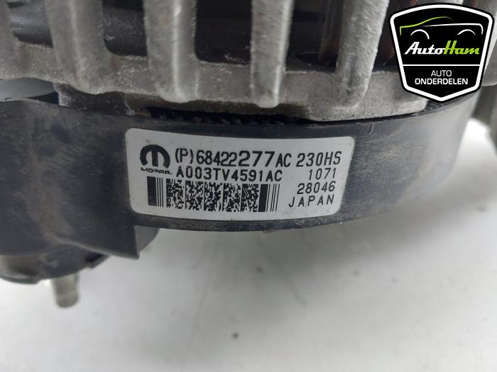 Dynamo van een Dodge RAM 2022