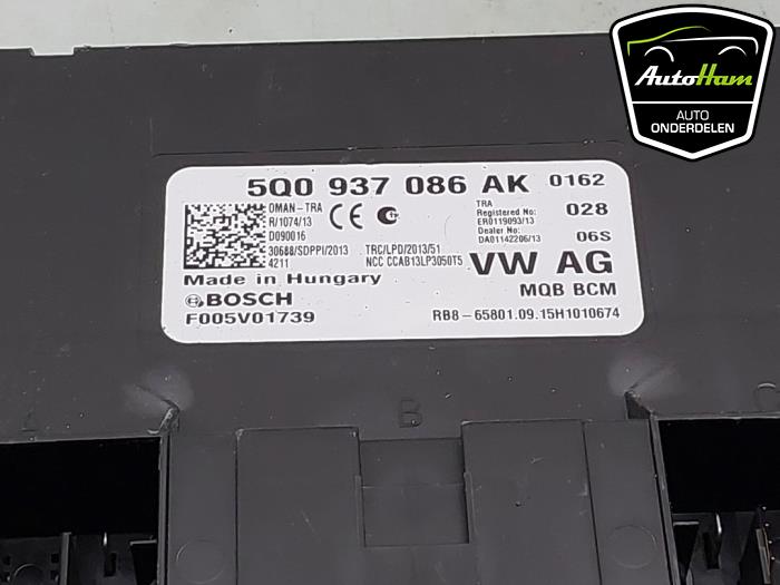 Bodycontrol Module van een Volkswagen Golf VII Variant (AUVV) 1.2 TSI 16V BlueMOTION 2015