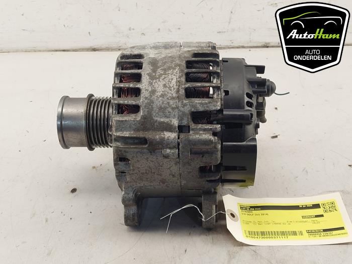 Gebruikte Dynamo Volkswagen Golf VII (AUA) 1.2 TSI 16V Prijs € 60,00 Margeregeling aangeboden door AutoHam