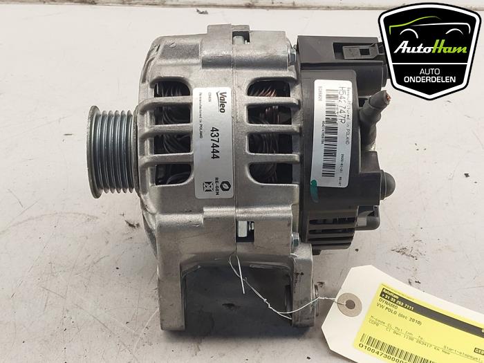 Gebruikte Dynamo Volkswagen Polo V (6R) 1.2 12V Prijs € 100,00 Margeregeling aangeboden door AutoHam