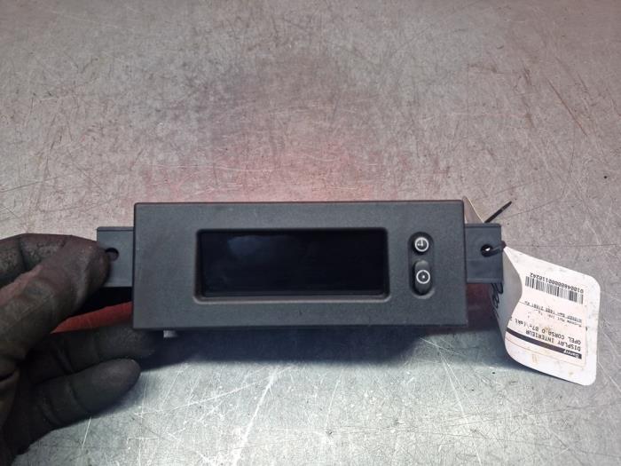 Display Interieur van een Ford Fiesta 6 (JA8) 1.5 TDCi 2012