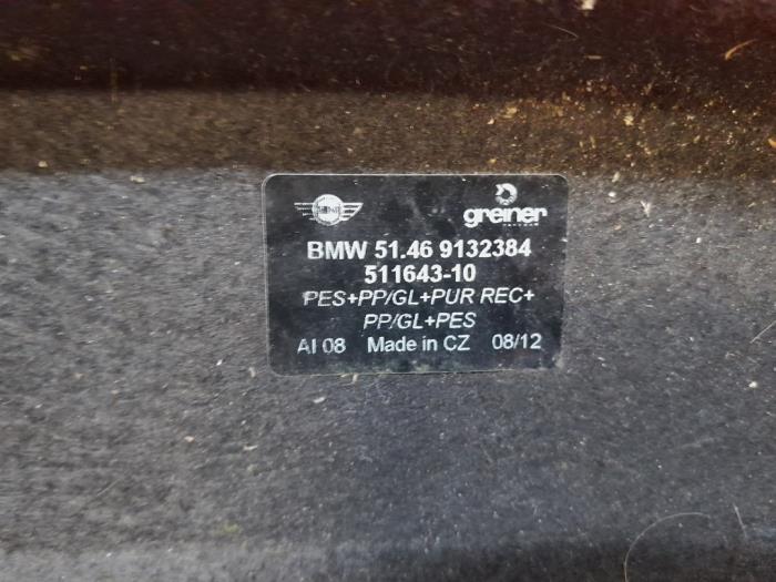 MINI Cabrio R57 (2008-2015) Bagažinės užuolaida (štorkė) 51469132384 23106667