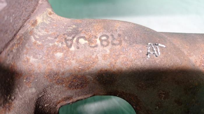 Turbo van een Peugeot Boxer (U9) 2.2 HDi 130 Euro 5 2012