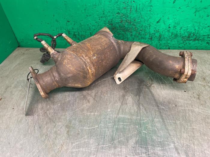 Katalysator van een Audi S5 (8T3) S5 4.2 V8 40V 2007