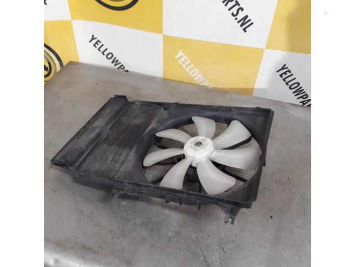 Radiateurfan van een Suzuki Splash 1.2 16V 2008