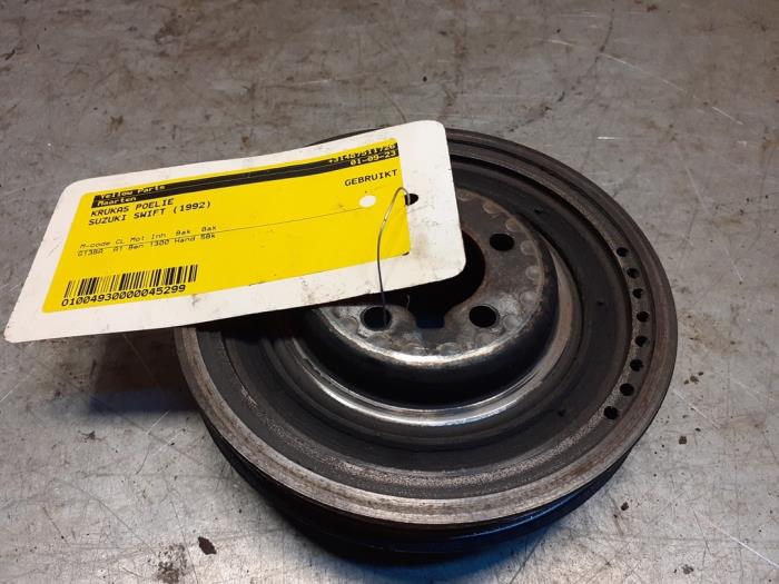 Gebruikte Poelie Krukas Suzuki Swift (SF310/413) 1.3i GTi 16V Prijs € 25,00 Margeregeling aangeboden door Yellow Parts