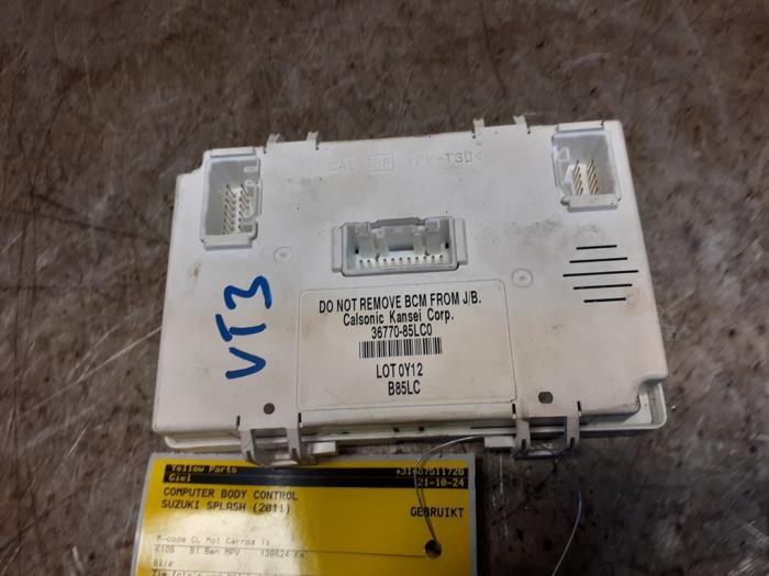 Gebruikte Bodycontrol Module Suzuki Splash 1.0 12V Prijs € 49,99 Margeregeling aangeboden door Yellow Parts