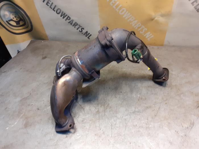 Uitlaatspruitstuk + katalysator van een Suzuki Swift (ZA/ZC/ZD1/2/3/9) 1.3 VVT 16V 2005