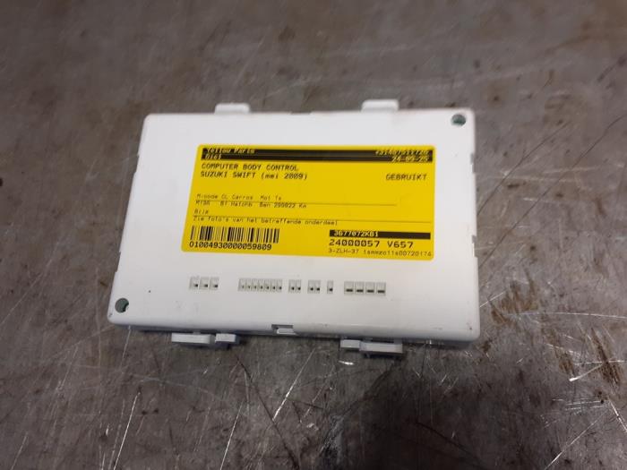 Computer Body Control van een Suzuki Swift (ZA/ZC/ZD1/2/3/9) 1.3 VVT 16V 2009
