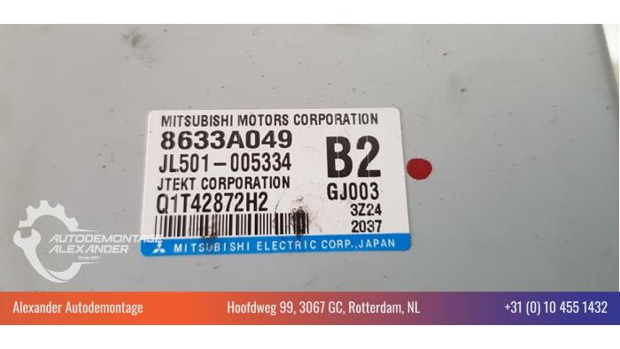 Stuurbekrachtiging Computer van een Mitsubishi Outlander (GF/GG) 2.0 16V PHEV 4x4 2014