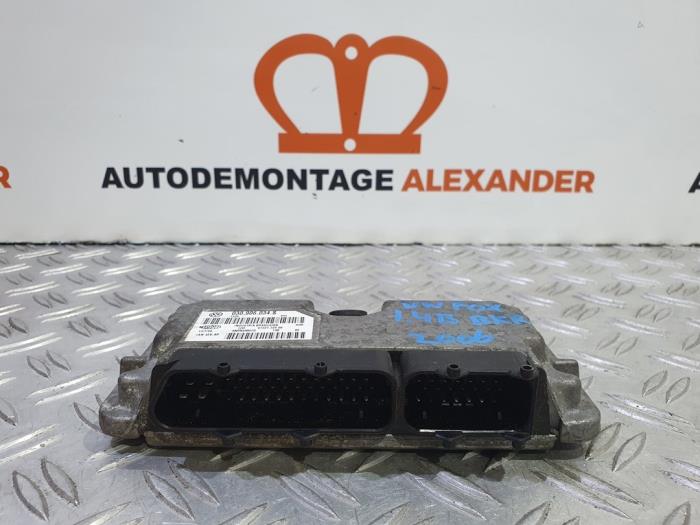 Gebruikte Computer Motormanagement Volkswagen Fox (5Z) 1.4 16V Prijs € 49,99 Margeregeling aangeboden door Alexander Autodemontage