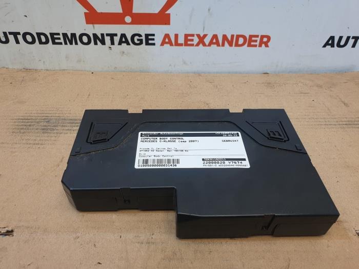 Gebruikte Bodycontrol Module Mercedes C (W204) 1.8 C-180K 16V Prijs € 79,99 Inclusief btw aangeboden door Alexander Autodemontage