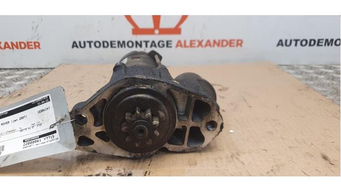 Startmotor van een Land Rover Range Rover Sport (LS) 2.7 TDV6 24V 2007