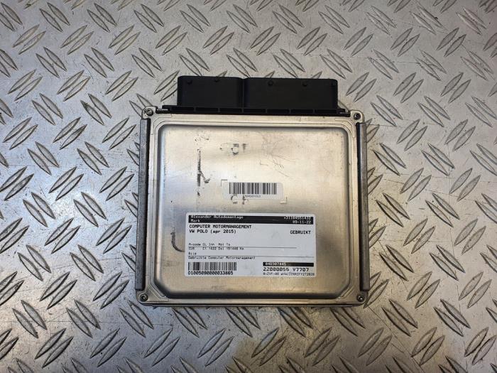 Gebruikte Computer Motormanagement Volkswagen Polo V (6R) 1.4 TDI DPF BlueMotion technology Prijs € 50,00 Margeregeling aangeboden door Alexander Autodemontage
