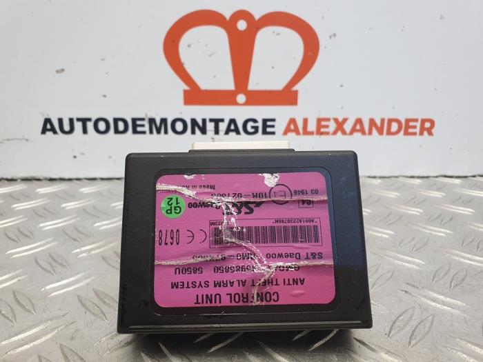 Used Alarm module Chevrolet Spark (M300) 1.0 16V Bifuel Price on request offered by Alexander Autodemontage