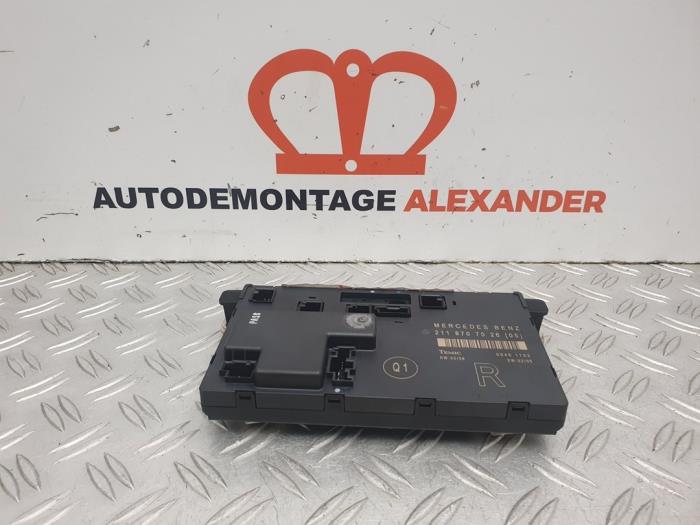 Gebruikte Module Centrale Deurvergrendeling Mercedes E (W211) 2.2 E-200 CDI 16V Prijs € 27,50 Inclusief btw aangeboden door Alexander Autodemontage