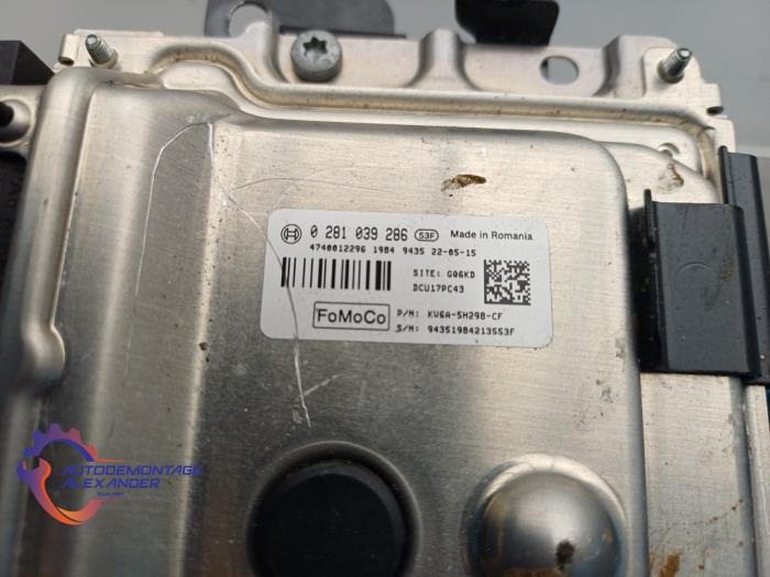 Adblue Computer van een Ford Transit Custom 2.0 TDCi 16V Eco Blue 129 2023