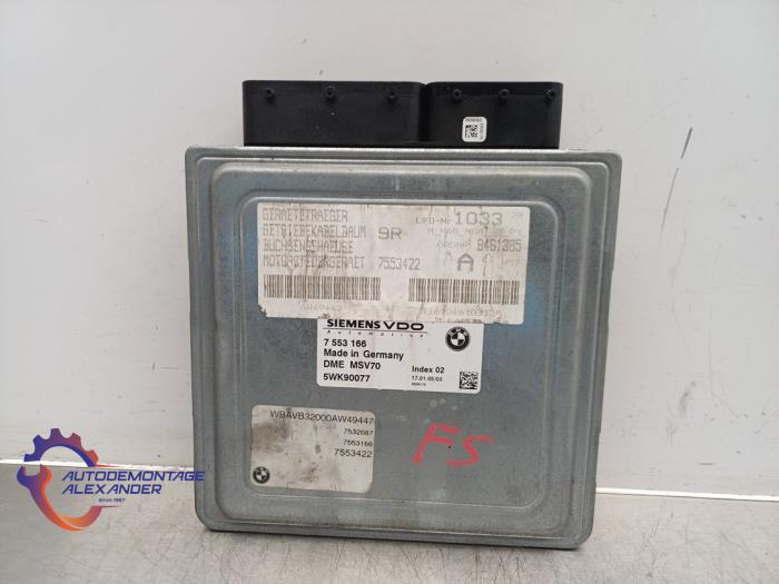 Gebruikte Computer Motormanagement BMW 3 serie (E90) 330i 24V Prijs € 400,00 Inclusief btw aangeboden door Alexander Autodemontage
