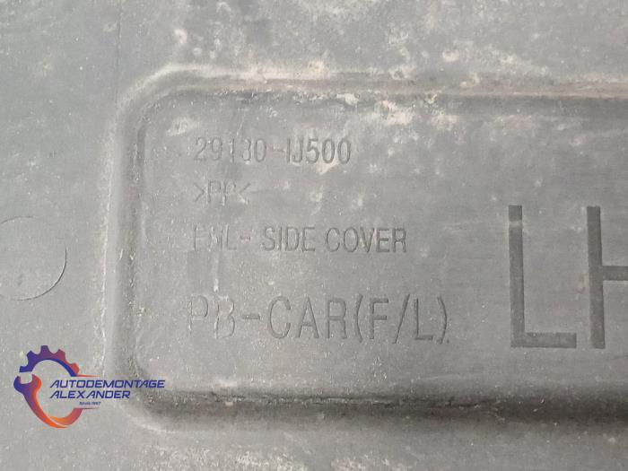 Afdekplaat diversen van een Hyundai i20 1.2i 16V 2012