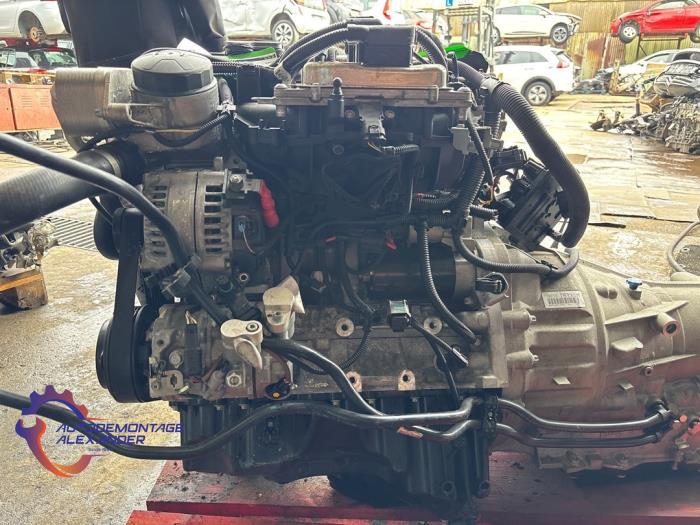 Motor van een BMW X1 (E84) sDrive 20i 2.0 16V Twin Power Turbo 2013