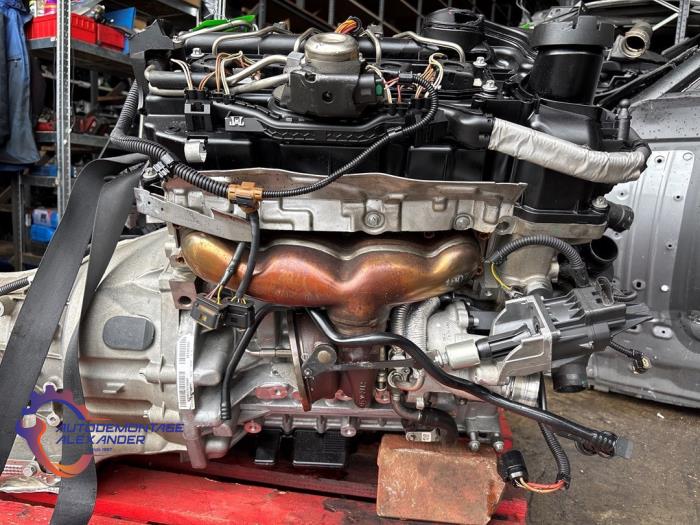 Motor van een BMW X1 (E84) sDrive 20i 2.0 16V Twin Power Turbo 2013