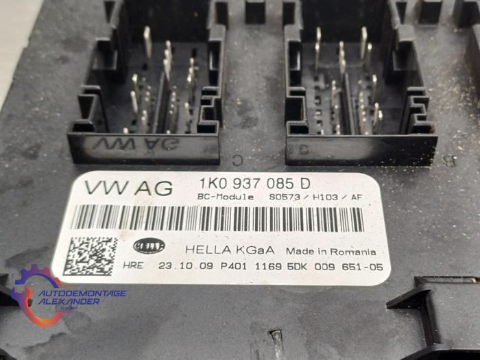 Computer Body Control van een Volkswagen Golf VI (5K1) 1.6 TDI 16V 2011