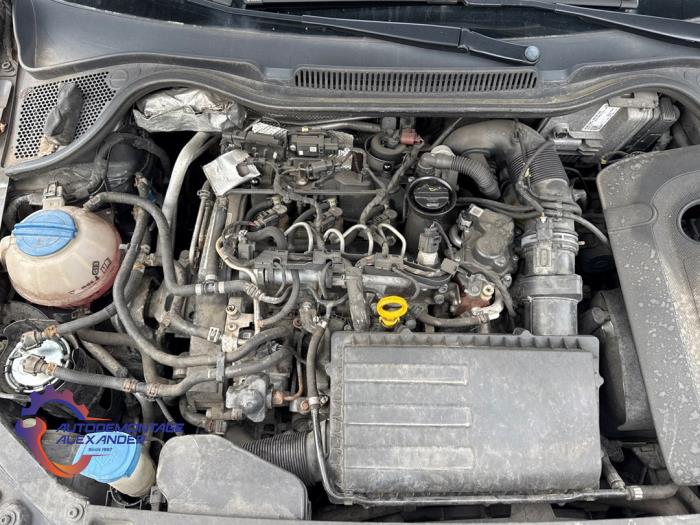 Gebruikte Motor Volkswagen Polo V (6R) 1.4 TDI 12V 90 Prijs € 2.000,00 Margeregeling aangeboden door Alexander Autodemontage