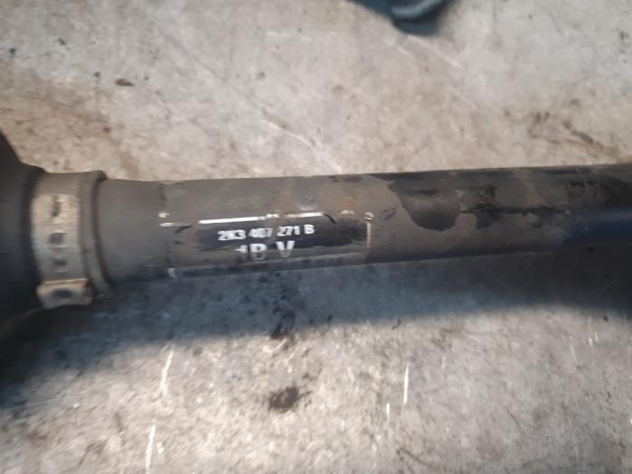 Gebruikte Steekas links-voor Volkswagen Golf VI (5K1) 1.8 TSI 16V Prijs op aanvraag aangeboden door Autodemontage Atlas-Car B.V.