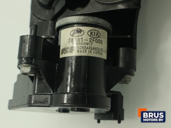 Inlaatspruitstuk van een Kia Sportage (SL) 2.0 CRDi 16V VGT 4x2 2013