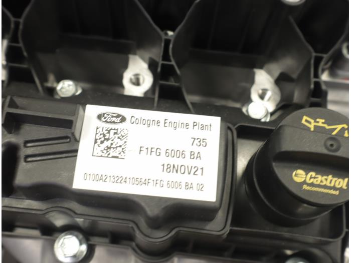 Motor van een Ford Focus 3 1.0 Ti-VCT EcoBoost 12V 125 2014