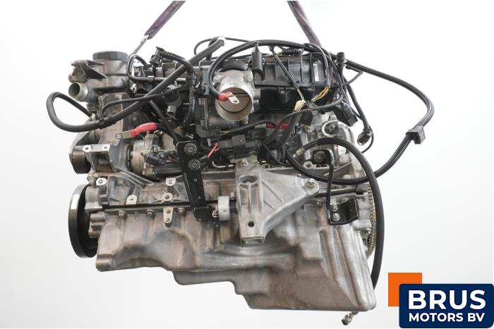 Motor van een BMW 5 serie (F10) 535i 24V TwinPower Turbo 2016