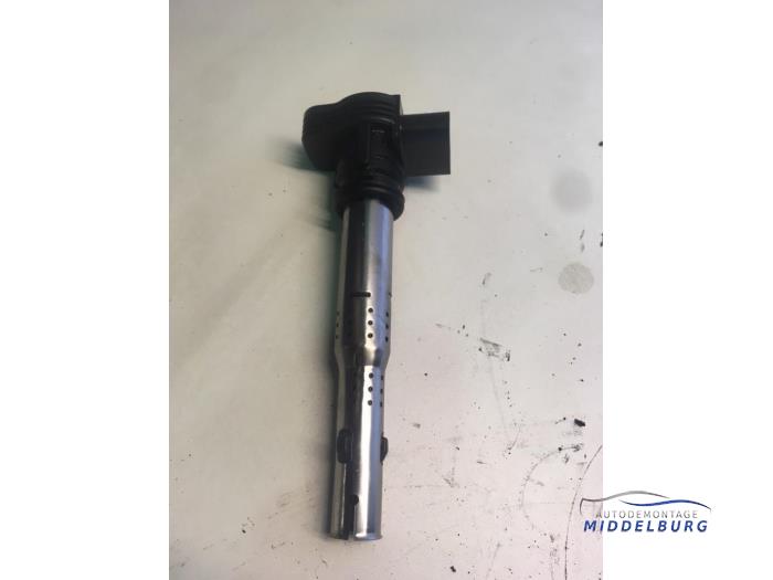 Gebruikte Bobine Volkswagen Golf V (1K1) 2.0 FSI 16V Prijs € 8,00 Margeregeling aangeboden door Autodemontagebedrijf Middelburg B.V