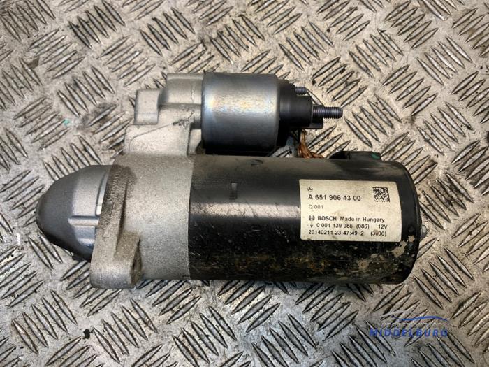 Gebruikte Startmotor Mercedes E Estate (S212) E-200 CDI 16V BlueEfficiency,BlueTEC Prijs € 9,00 Margeregeling aangeboden door Autodemontagebedrijf Middelburg B.V