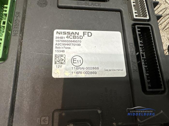 Computer Body Control van een Nissan Qashqai (J11) 1.2 DIG-T 16V 2015