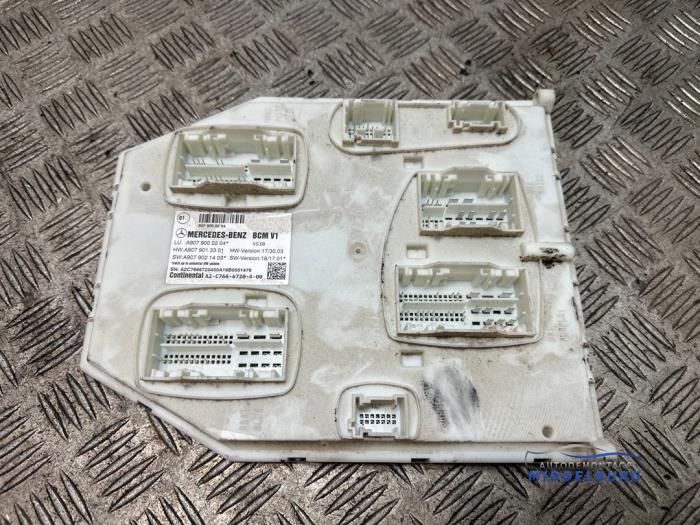 Gebruikte Bodycontrol Module Mercedes Sprinter 3,5t (907.6/910.6) 314 CDI 2.1 D FWD Prijs € 199,00 Margeregeling aangeboden door Autodemontagebedrijf Middelburg B.V