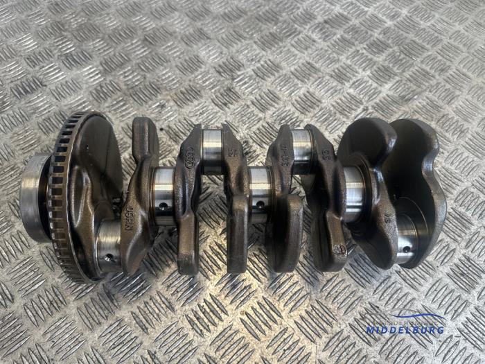 Gebruikte Krukas Audi Q5 (8RB) 2.0 TFSI 16V Quattro Prijs € 230,00 Margeregeling aangeboden door Autodemontagebedrijf Middelburg B.V