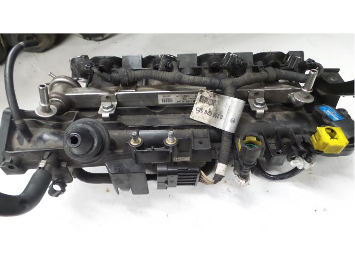 Inlaatspruitstuk Alfa Romeo MiTo (955), Hatchback, 2008 / 2018 1.4 Turbo Multi Air 16V, Hatchback, Benzine, 1.368cc, 99kW (135pk), FWD, 955A2000, 2009-10 / 2014-12, 955AXM ()