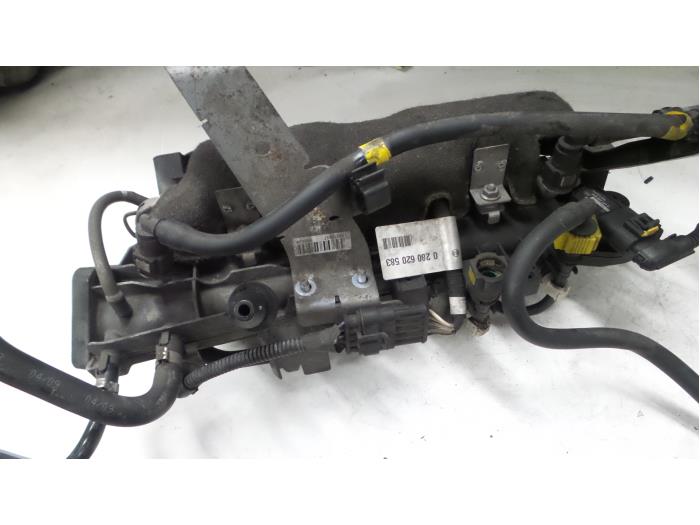 Inlaatspruitstuk Alfa Romeo MiTo (955), Hatchback, 2008 / 2018 1.4 Turbo 16V, Hatchback, Benzine, 1.368cc, 88kW (120pk), FWD, 198A4000, 2008-08 / 2013-08, 955AXG ()