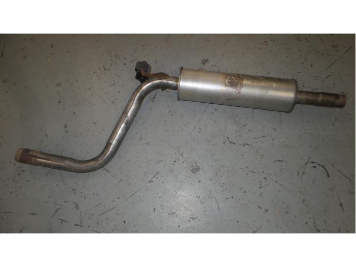 Volkswagen Caddy Uitlaat Middendemper