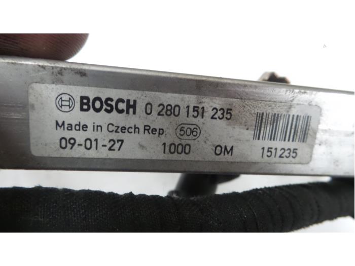 Galerij (Injectie) Alfa Romeo MiTo (955), Hatchback, 2008 / 2018 1.4 TB 16V, Hatchback, Benzine, 1.368cc, 114kW (155pk), FWD, 199A8000, 2008-08 / 2011-06, 955AXA (0280151235)