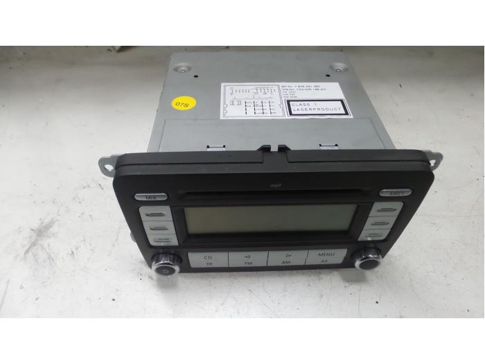 Volkswagen Touran Radio CD Speler
