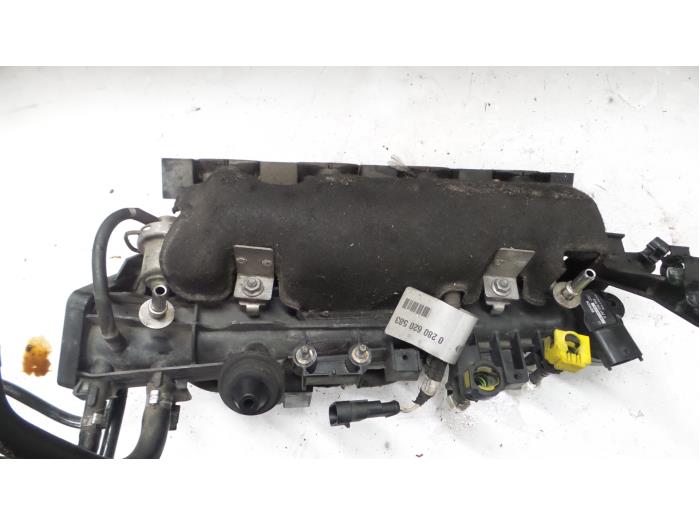 Inlaatspruitstuk Alfa Romeo MiTo (955), Hatchback, 2008 / 2018 1.4 Turbo 16V, Hatchback, Benzine, 1.368cc, 88kW (120pk), FWD, 198A4000, 2008-08 / 2013-08, 955AXG ()