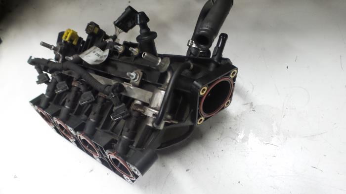 Inlaatspruitstuk Alfa Romeo MiTo (955), Hatchback, 2008 / 2018 1.4 TB 16V, Hatchback, Benzine, 1.368cc, 114kW (155pk), FWD, 199A8000, 2008-08 / 2011-06, 955AXA (00552206520)