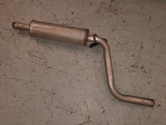 Volkswagen Caddy Uitlaat Middendemper